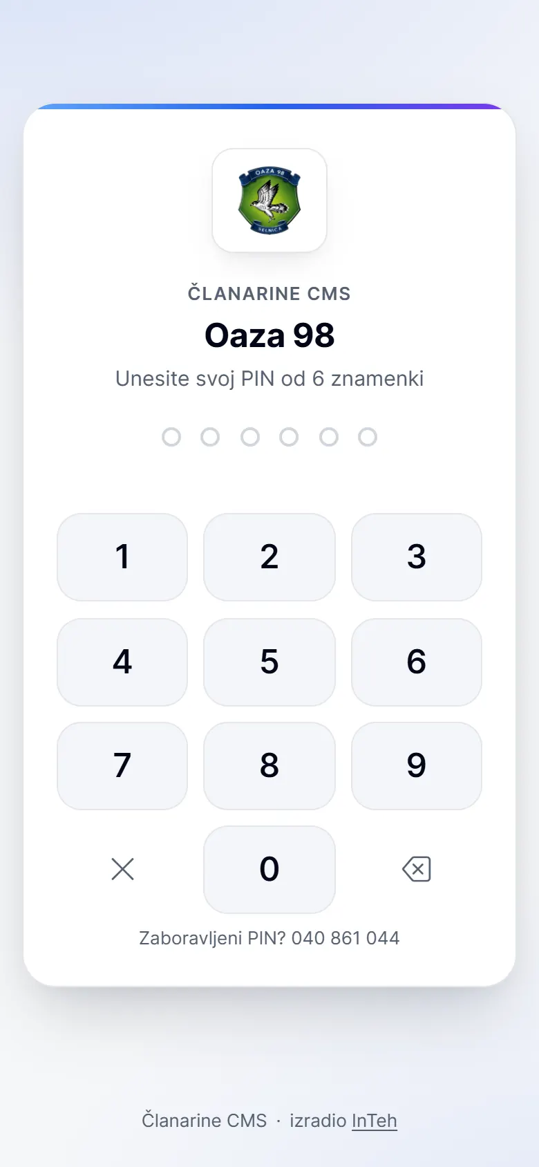 Ista prijava na mobitelu